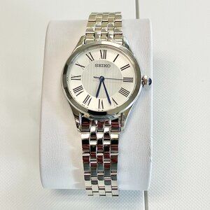 Seiko Stainless Steel Women's Watch With Roman Numerals